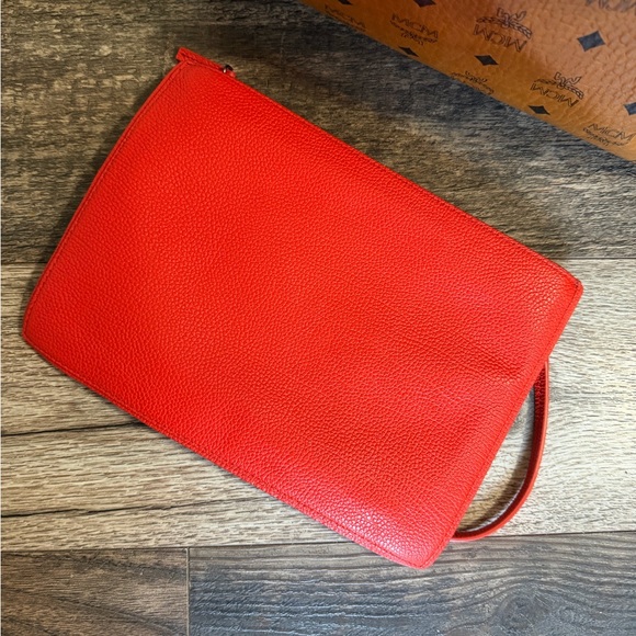 MCM Visetos Tote Bag + Wristlet Pouch - Picture 7 of 11